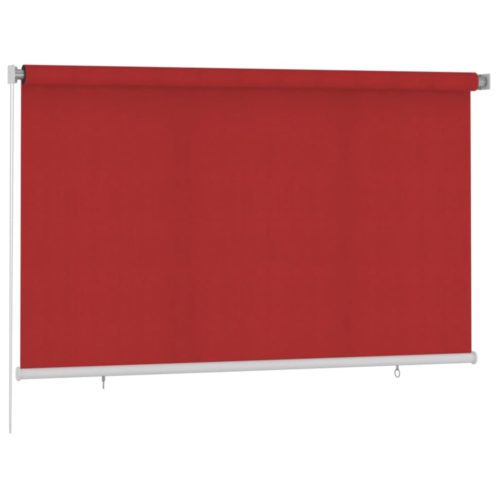 Rullaverho ulkotiloihin 240x140 cm punainen HDPE - Sisustajankoti.fi