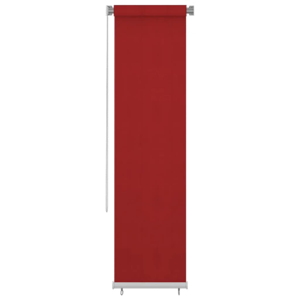 Rullaverho ulkotiloihin 60x230 cm punainen HDPE - Sisustajankoti.fi