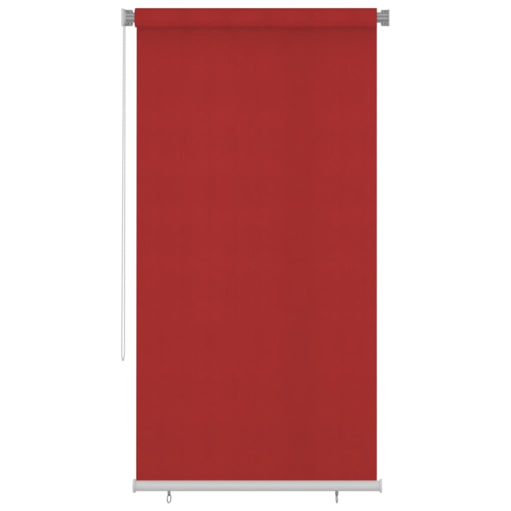 Rullaverho ulkotiloihin 120x230 cm punainen HDPE - Sisustajankoti.fi