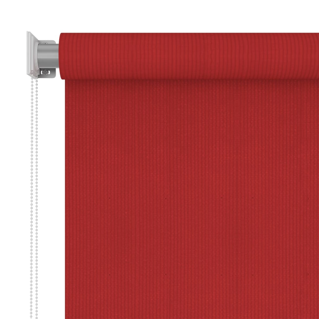Rullaverho ulkotiloihin 120x230 cm punainen HDPE - Sisustajankoti.fi