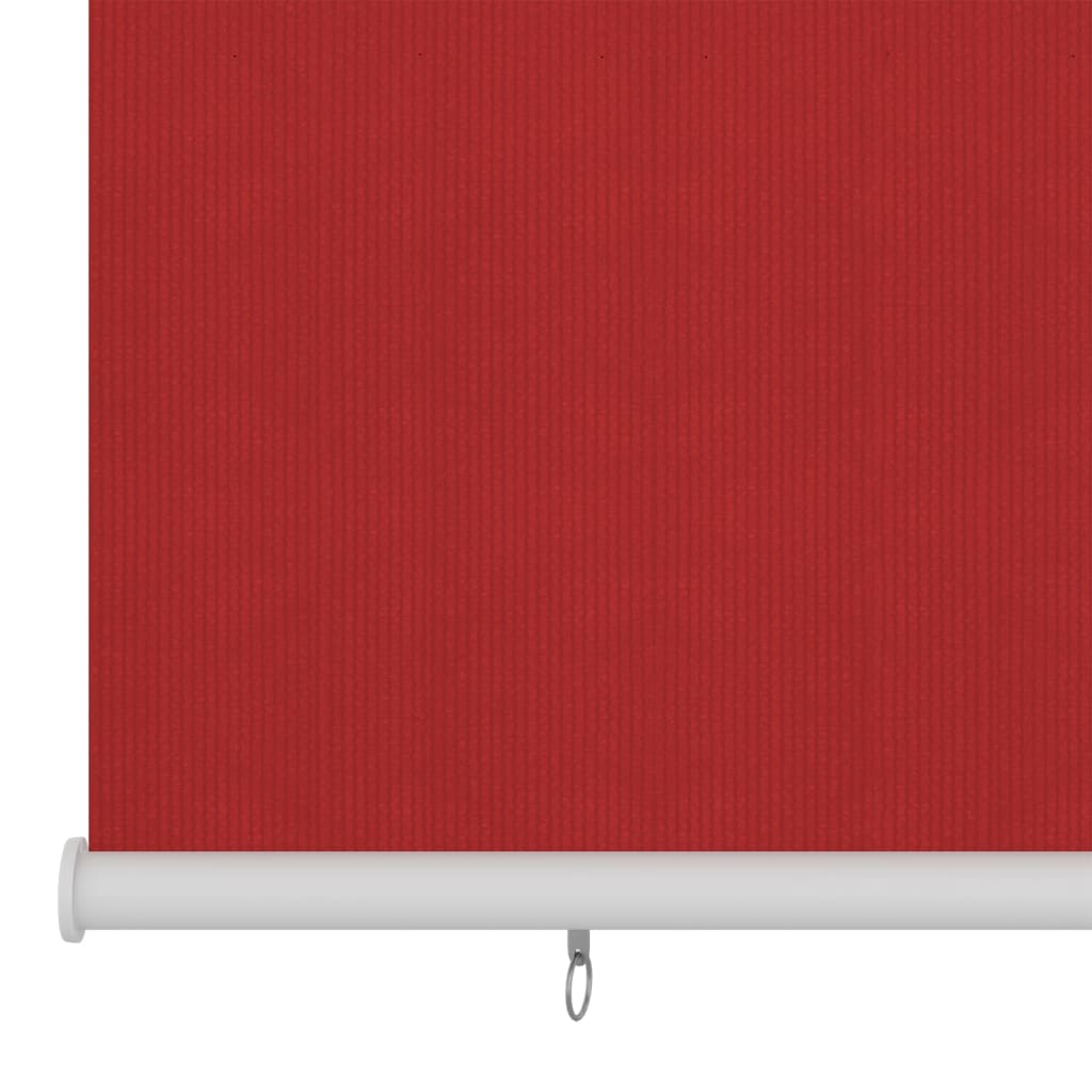 Rullaverho ulkotiloihin 120x230 cm punainen HDPE - Sisustajankoti.fi