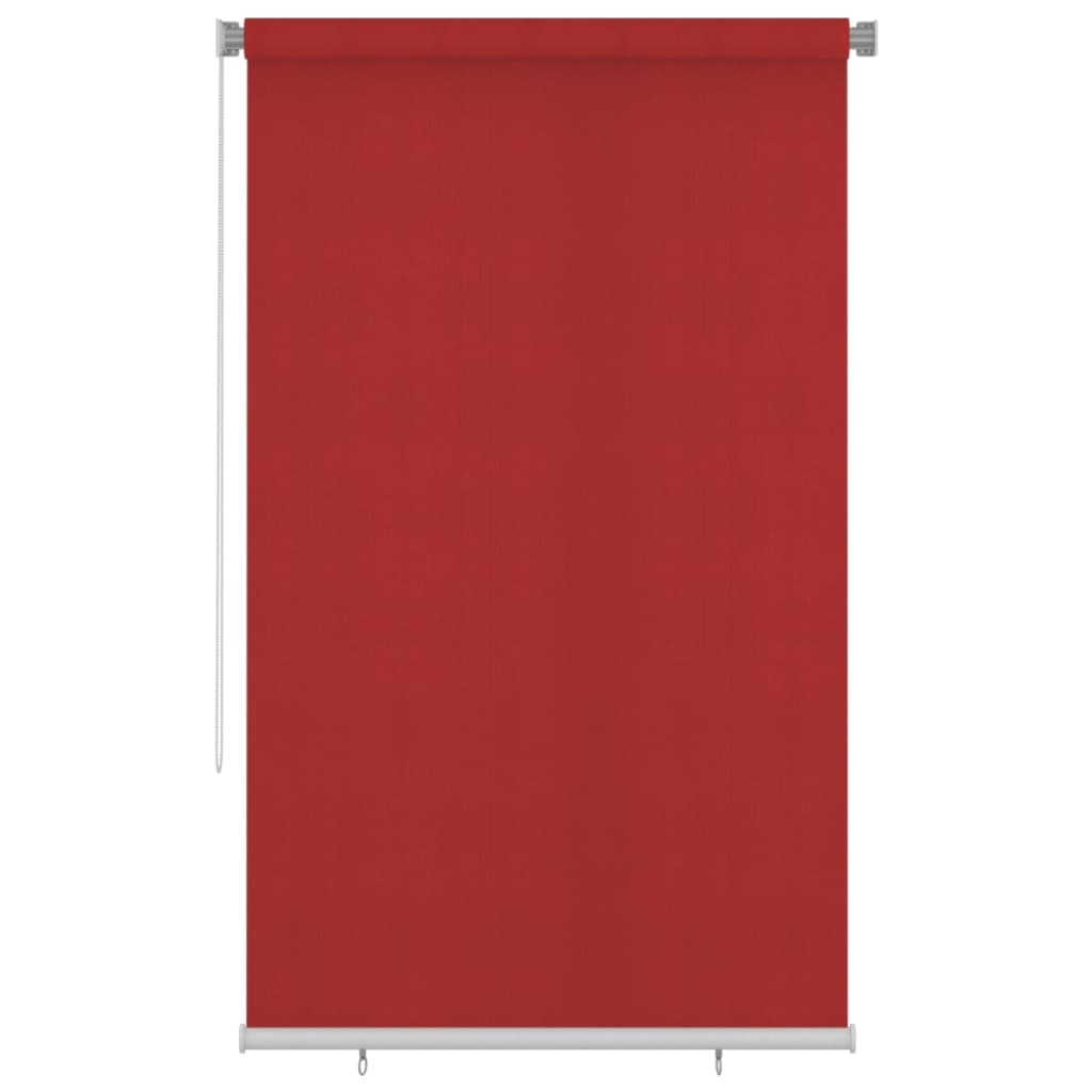 Rullaverho ulkotiloihin 140x230 cm punainen HDPE - Sisustajankoti.fi