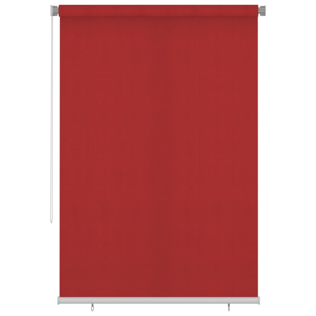 Rullaverho ulkotiloihin 160x230 cm punainen HDPE - Sisustajankoti.fi