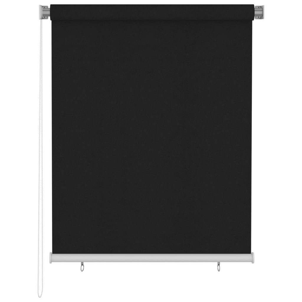 Rullaverho ulkotiloihin 120x140 cm musta - Sisustajankoti.fi