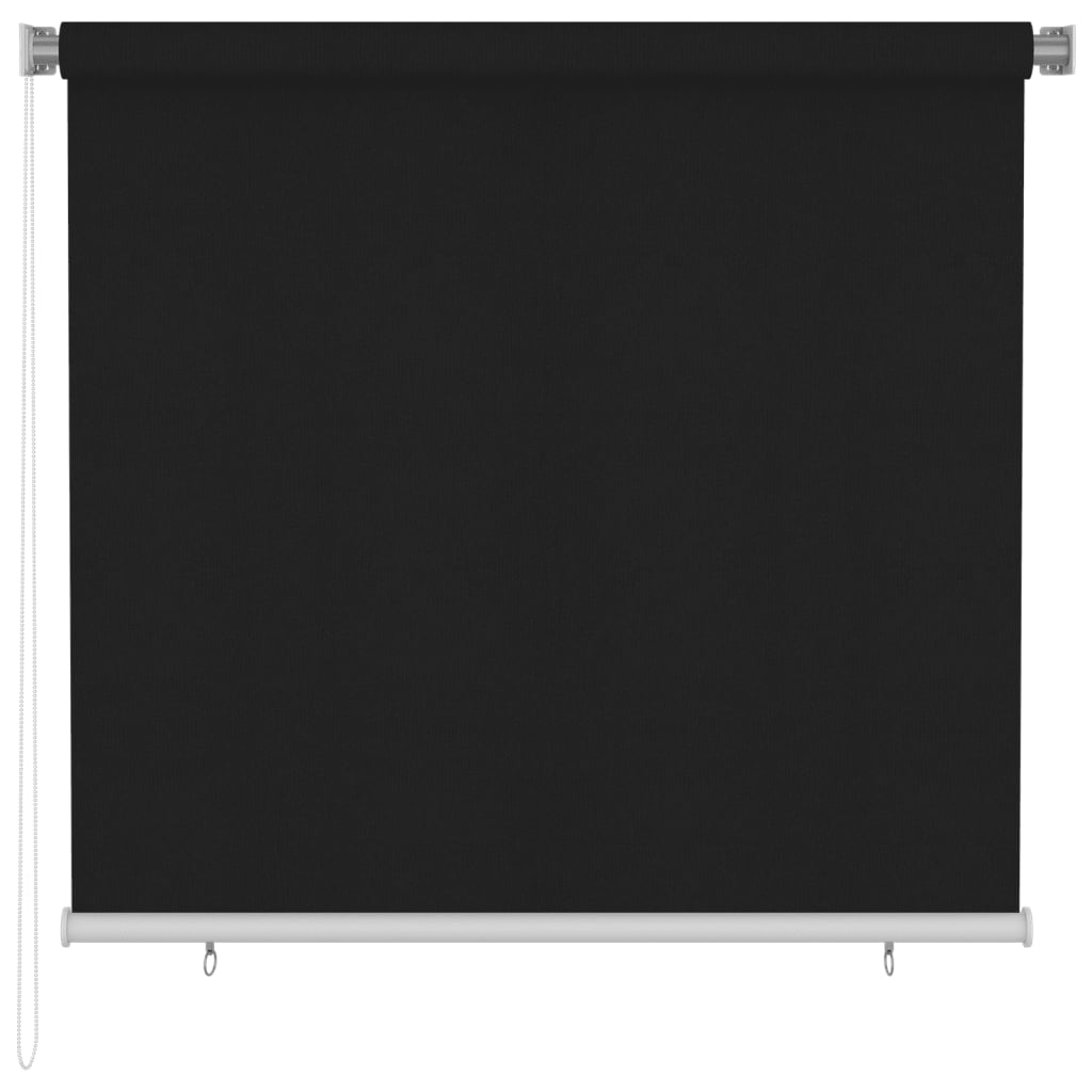 Rullaverho ulkotiloihin 160x140 cm musta - Sisustajankoti.fi