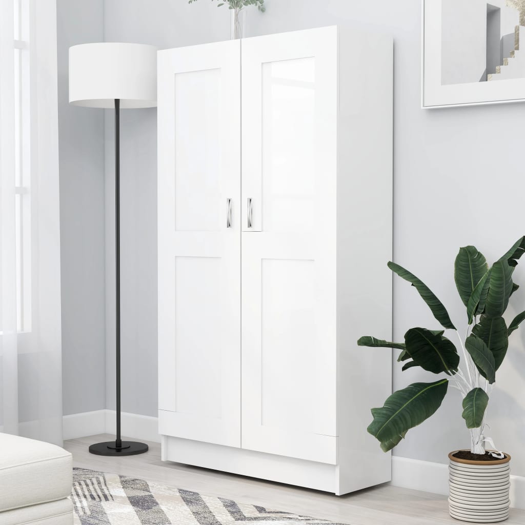 Kirjahylly valkoinen 82,5x30,5x150 cm - Sisustajankoti.fi