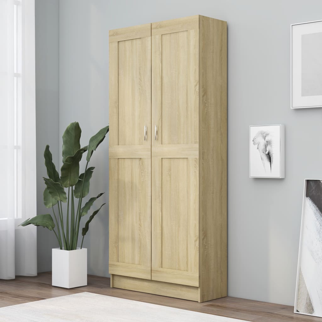 Kirjahylly tammi 82,5x30,5x185,5 cm - Sisustajankoti.fi