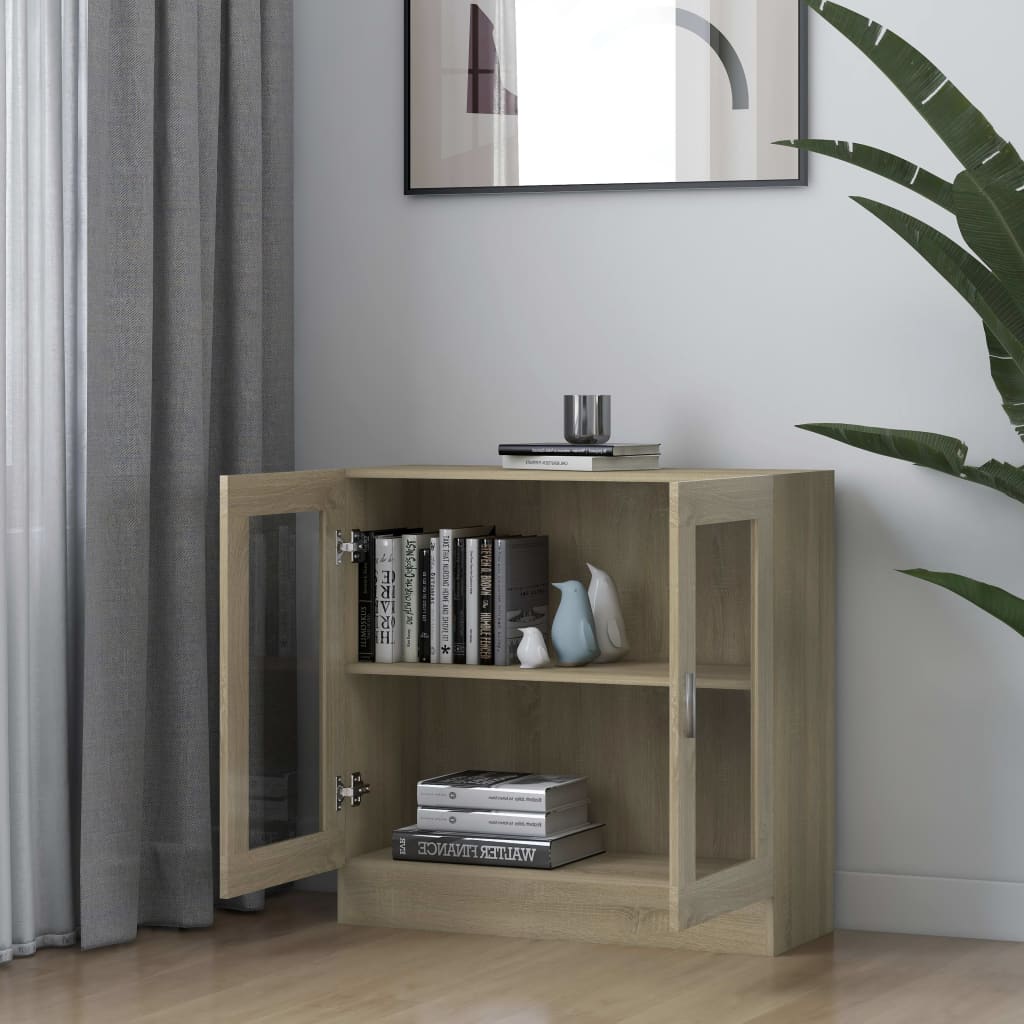 Vitriinikaappi tammi 82,5x30,5x80 cm - Sisustajankoti.fi
