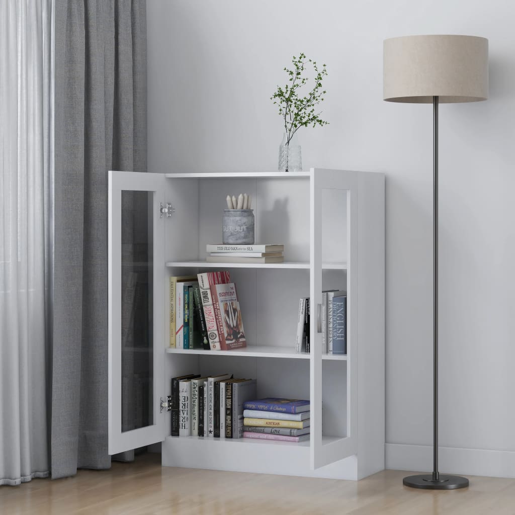 Vitriinikaappi valkoinen 82,5x30,5x115 cm - Sisustajankoti.fi