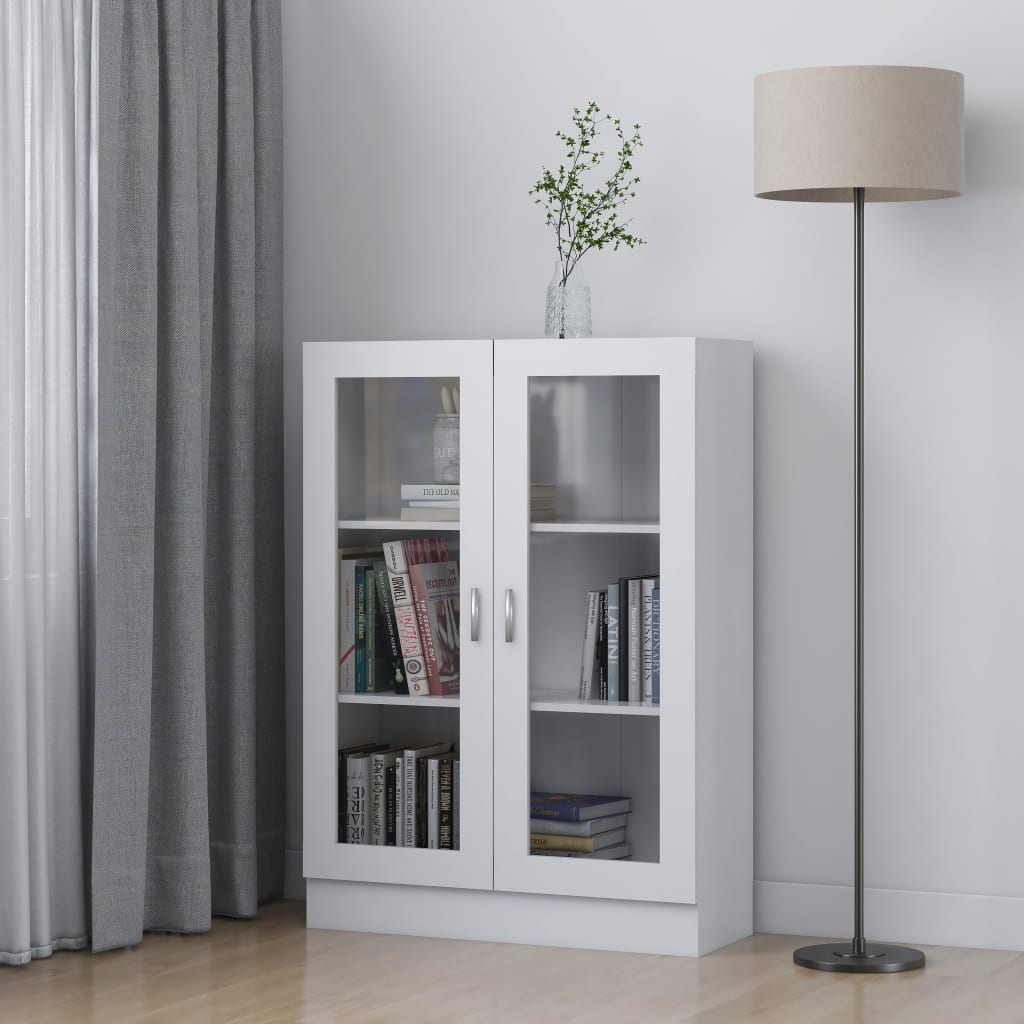 Vitriinikaappi valkoinen 82,5x30,5x115 cm - Sisustajankoti.fi