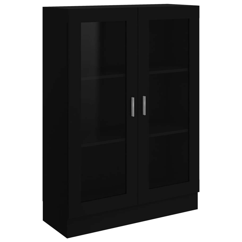 Vitriinikaappi musta 82,5x30,5x115 cm - Sisustajankoti.fi