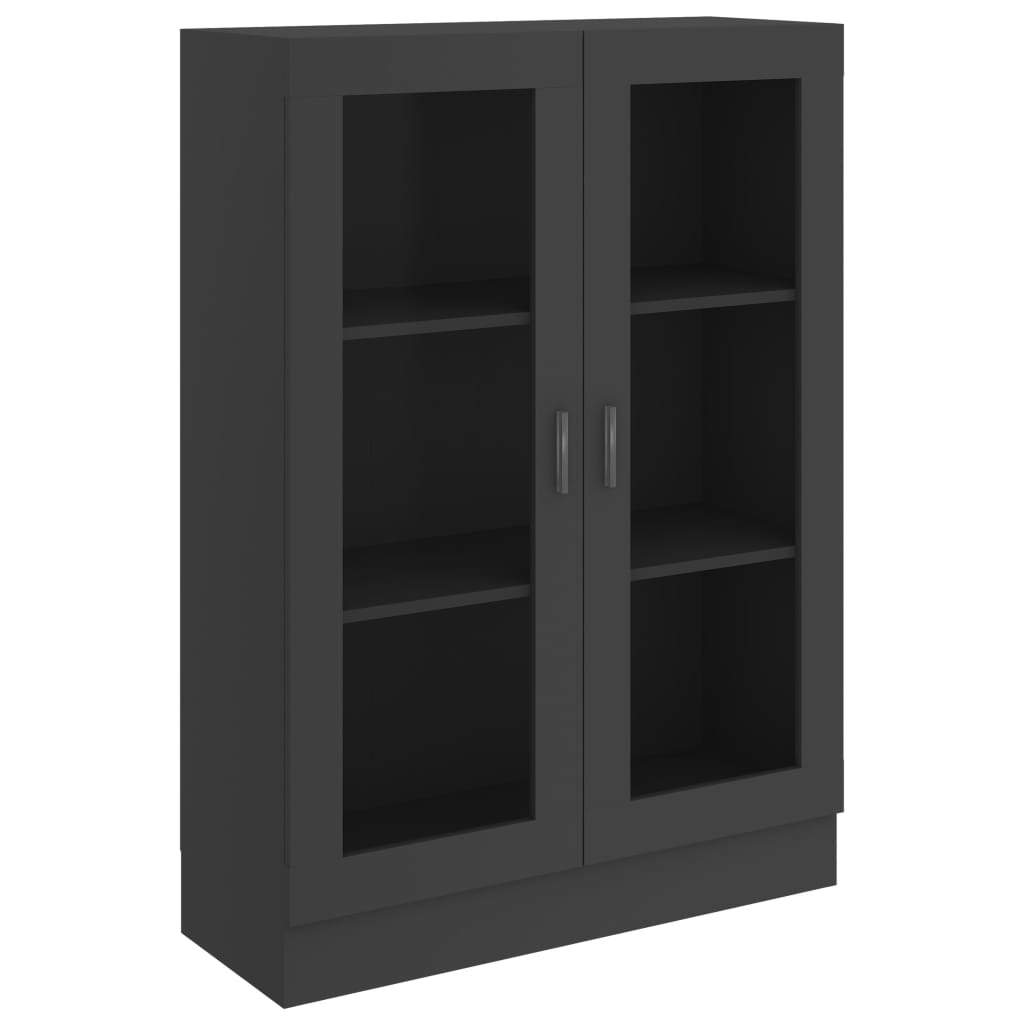 Vitriinikaappi harmaa 82,5x30,5x115 cm - Sisustajankoti.fi