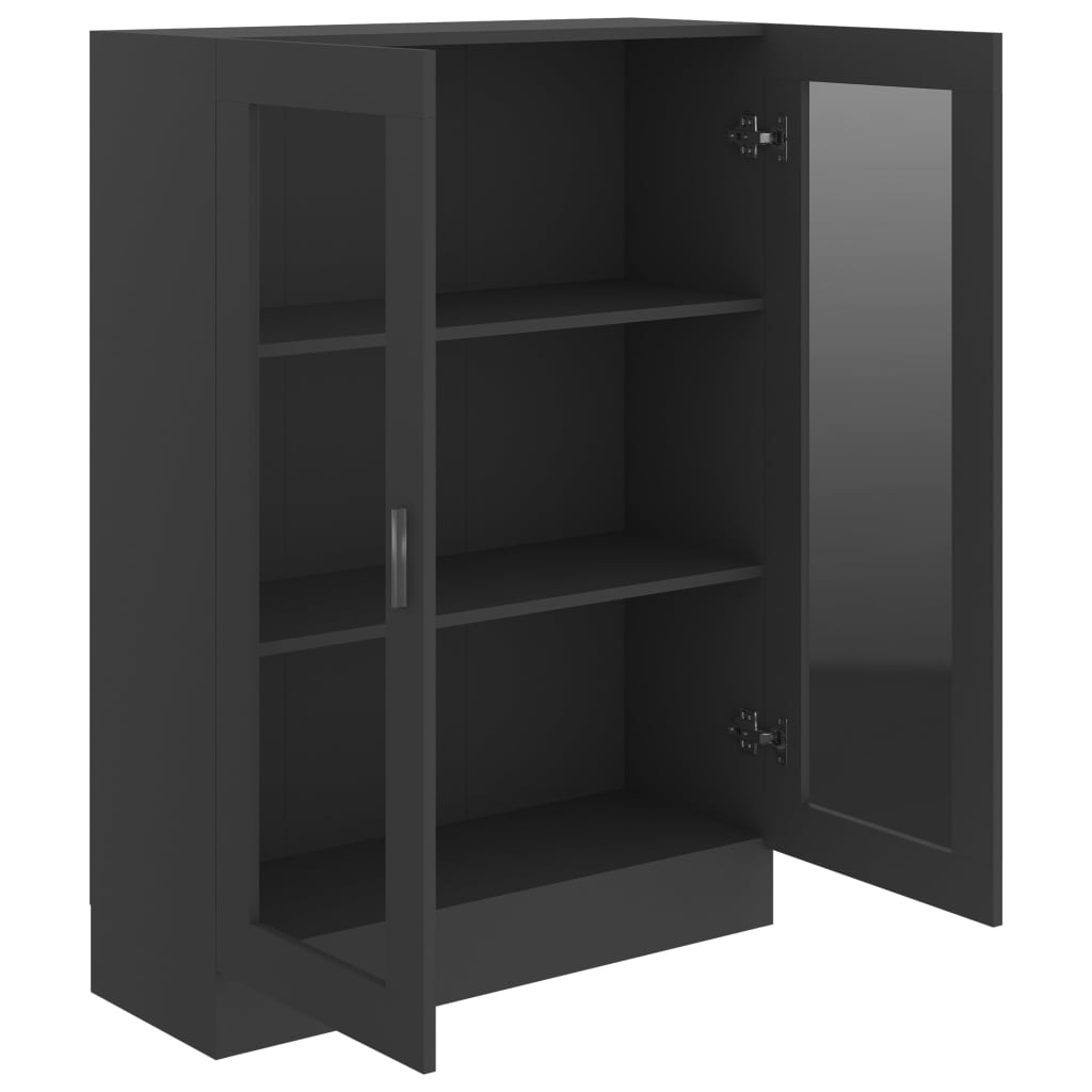 Vitriinikaappi harmaa 82,5x30,5x115 cm - Sisustajankoti.fi