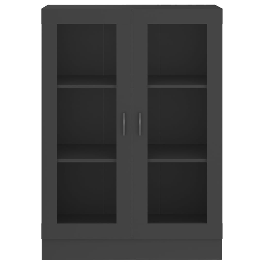 Vitriinikaappi harmaa 82,5x30,5x115 cm - Sisustajankoti.fi