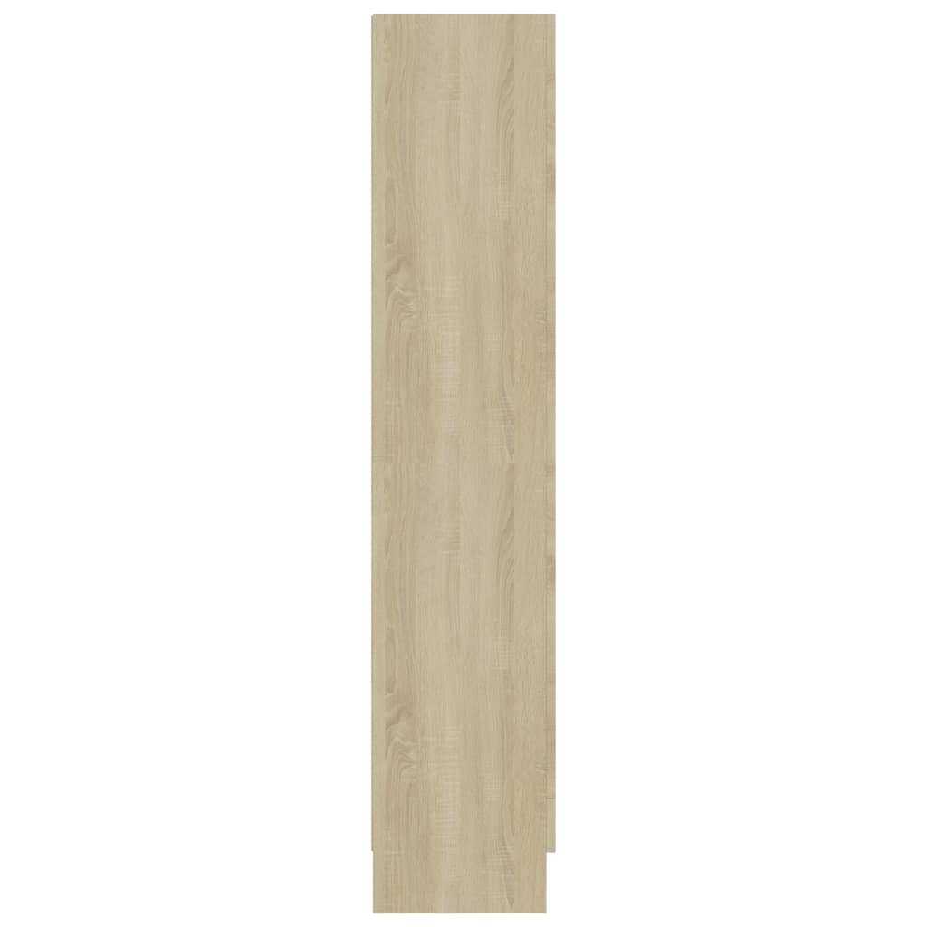 Vitriinikaappi Sonoma-tammi 82,5x30,5x150 cm - Sisustajankoti.fi