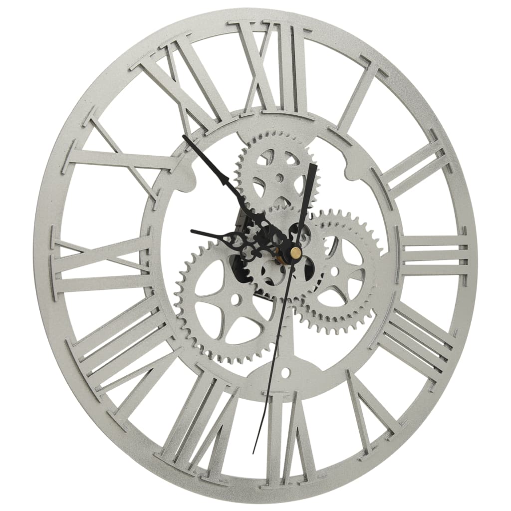 325169 Wall Clock  Silver 30 cm Acrylic - Sisustajankoti.fi