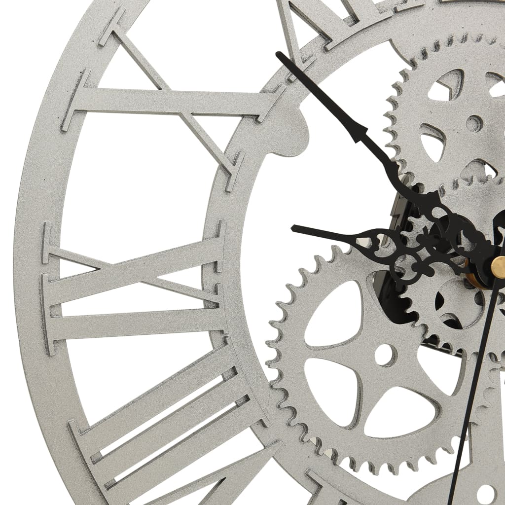 325169 Wall Clock Silver 30 cm Acrylic - Sisustajankoti.fi