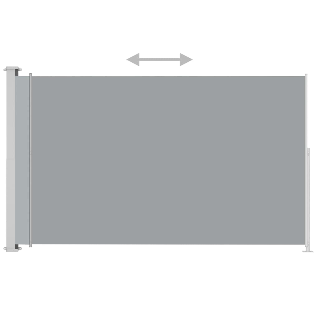 Sisäänvedettävä terassin sivumarkiisi 200x300 cm antrasiitti - Sisustajankoti.fi