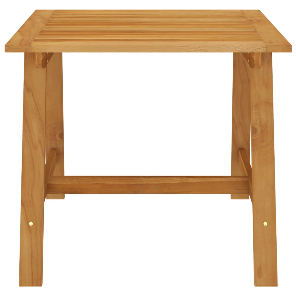 Puutarharuokapöytä 88x88x74 cm täysi akaasiapuu - Sisustajankoti.fi
