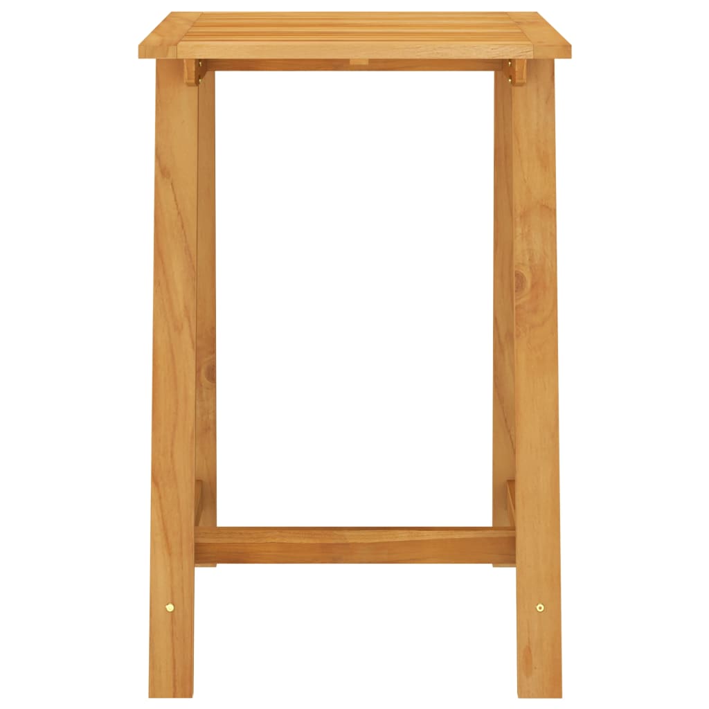 Puutarhan baaripöytä 70x70x104 cm täysi akaasiapuu - Sisustajankoti.fi