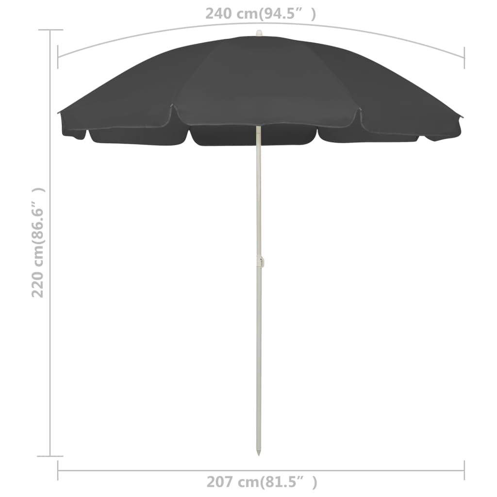 Rantavarjo antrasiitti 240 cm - Sisustajankoti.fi