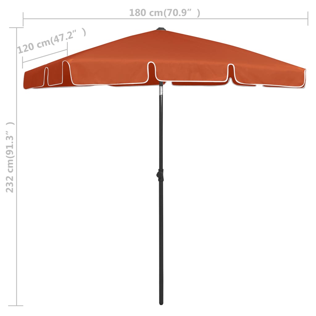 Rantavarjo terrakotta 180x120 cm - Sisustajankoti.fi