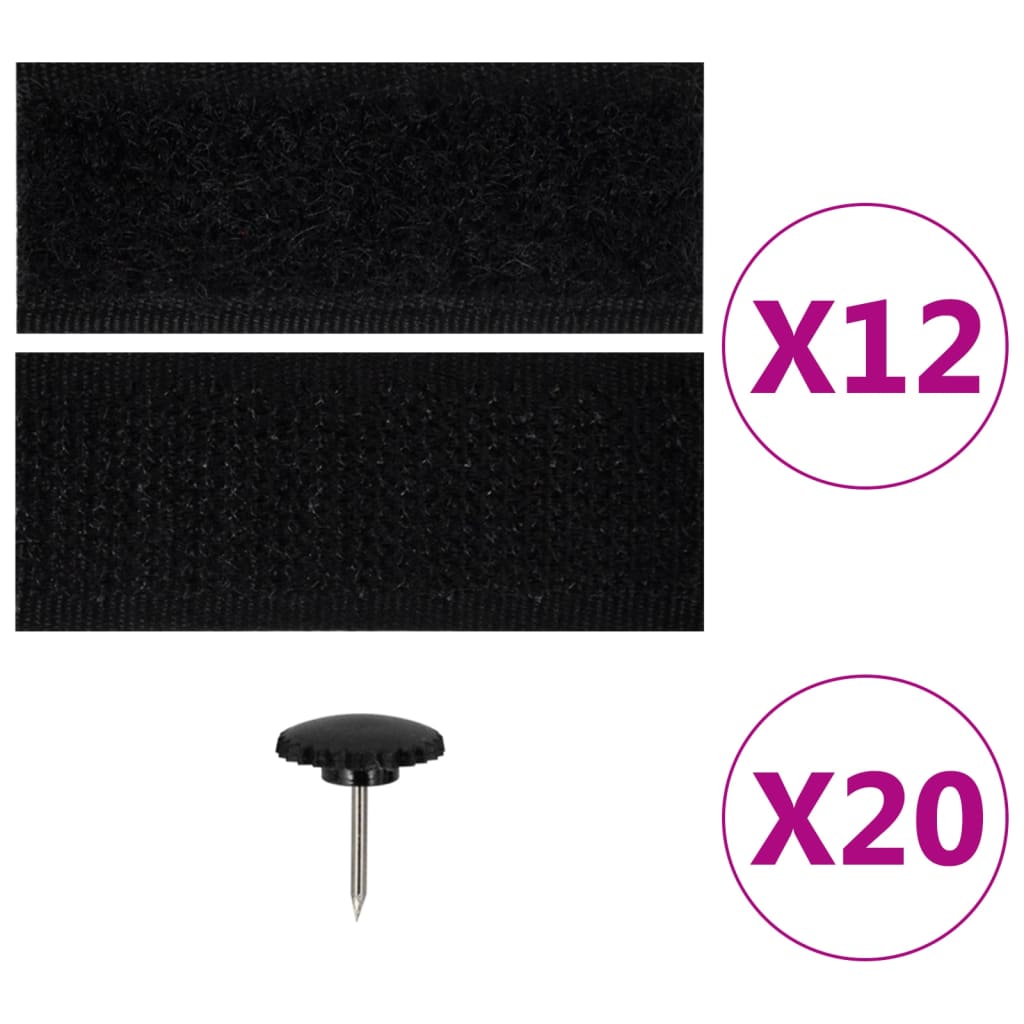 Hyönteisverhot oveen 2 kpl magneettikiinnitys musta 220x100 cm - Sisustajankoti.fi