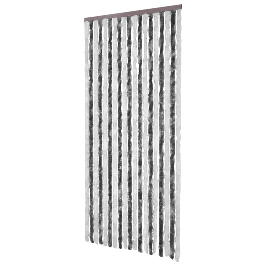 Hyönteisverho harmaa ja valkoinen 56x200 cm Chenille - Sisustajankoti.fi