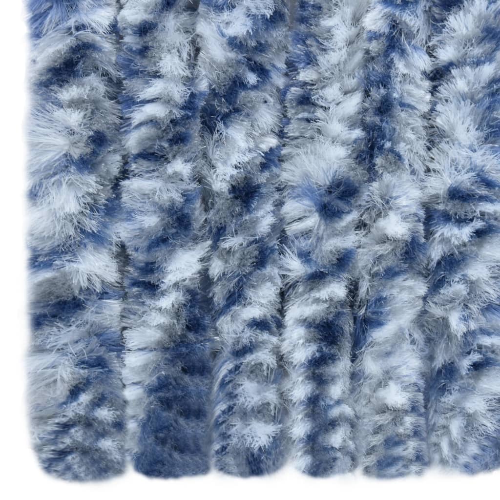 Hyönteisverho sinivalkoinen 56x200 cm Chenille - Sisustajankoti.fi