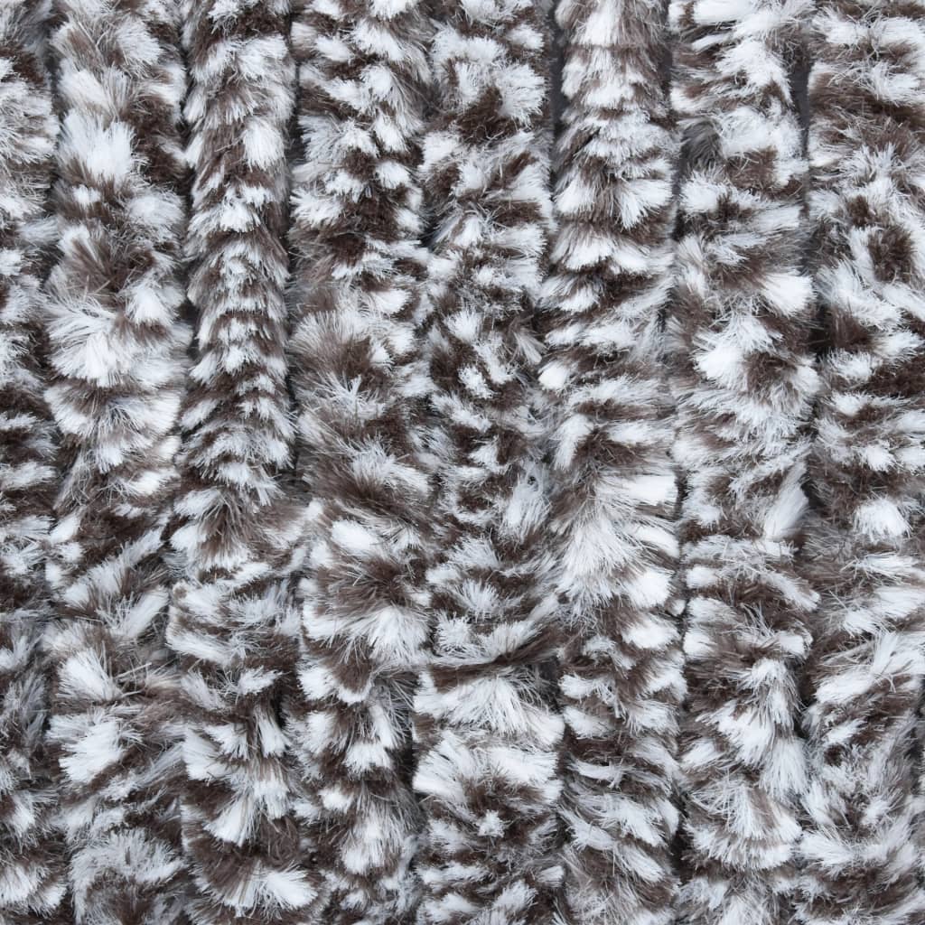 Hyönteisverho ruskea ja beige 90x200 cm Chenille - Sisustajankoti.fi