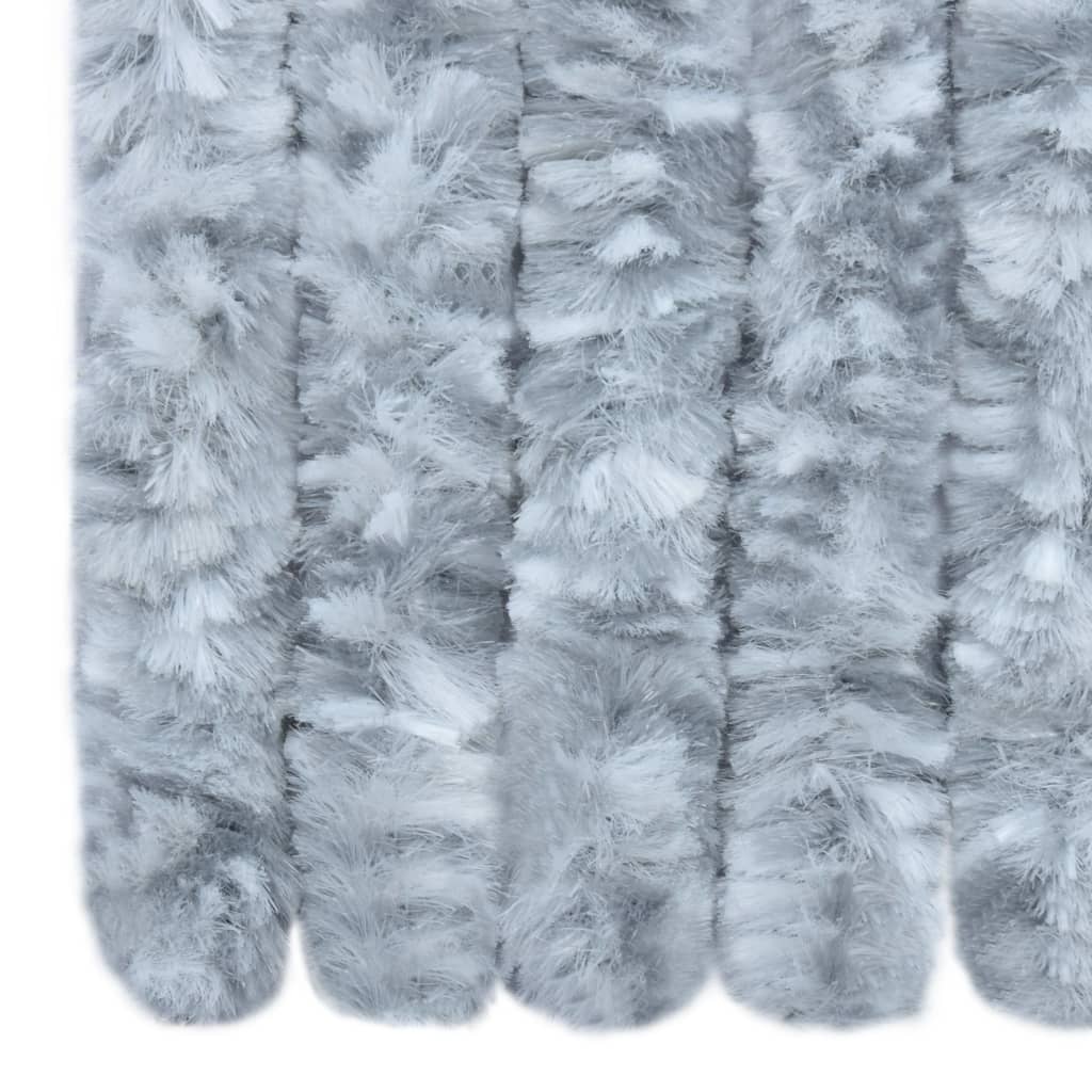 Hyönteisverho harmaavalkoinen 56x200 cm Chenille - Sisustajankoti.fi