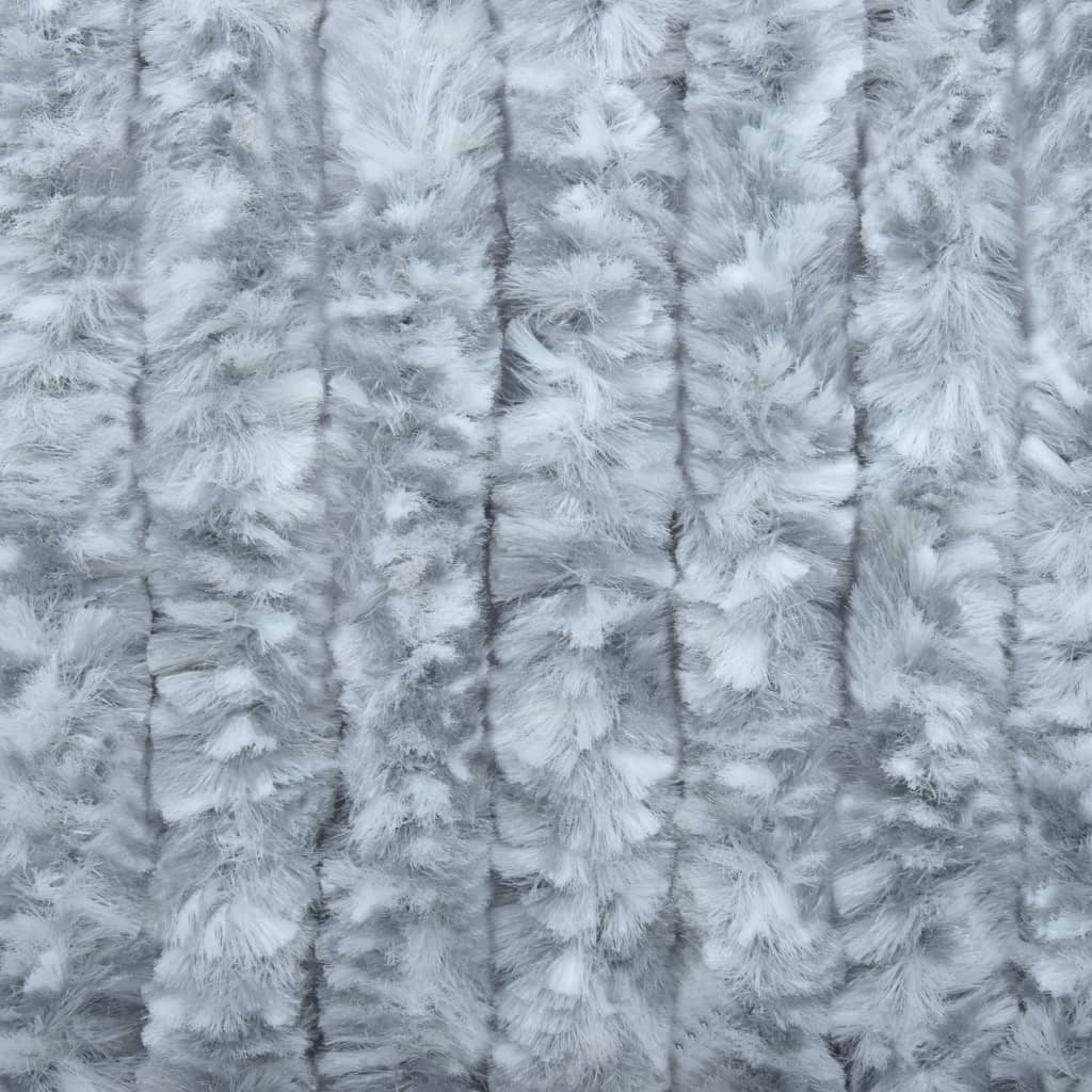 Hyönteisverho harmaavalkoinen 56x200 cm Chenille - Sisustajankoti.fi