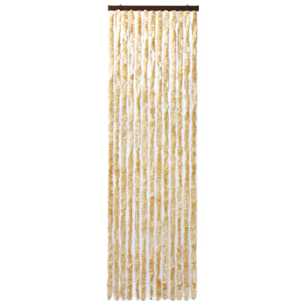 Hyönteisverho beige 56x200 cm Chenille - Sisustajankoti.fi