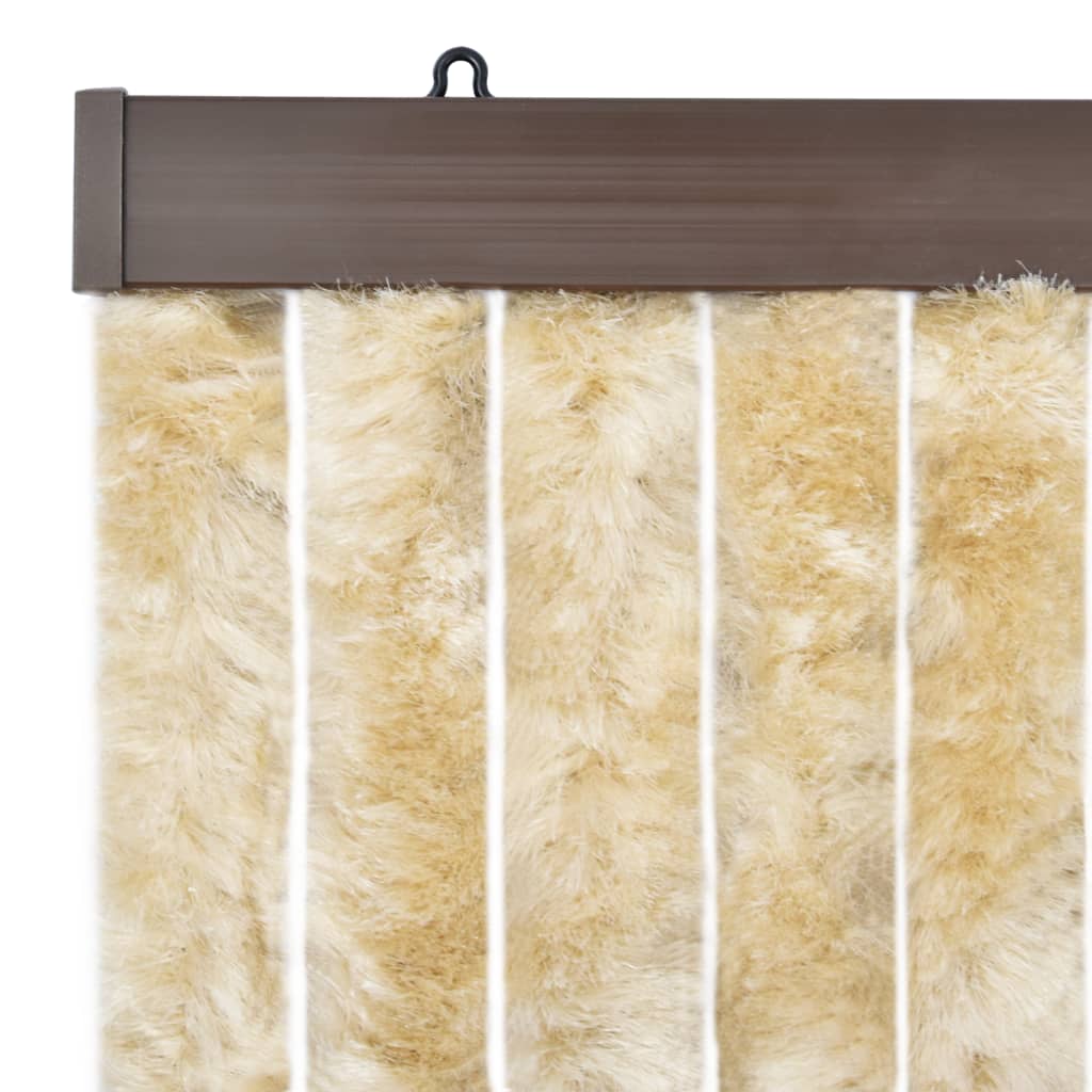 Hyönteisverho beige 56x200 cm Chenille - Sisustajankoti.fi