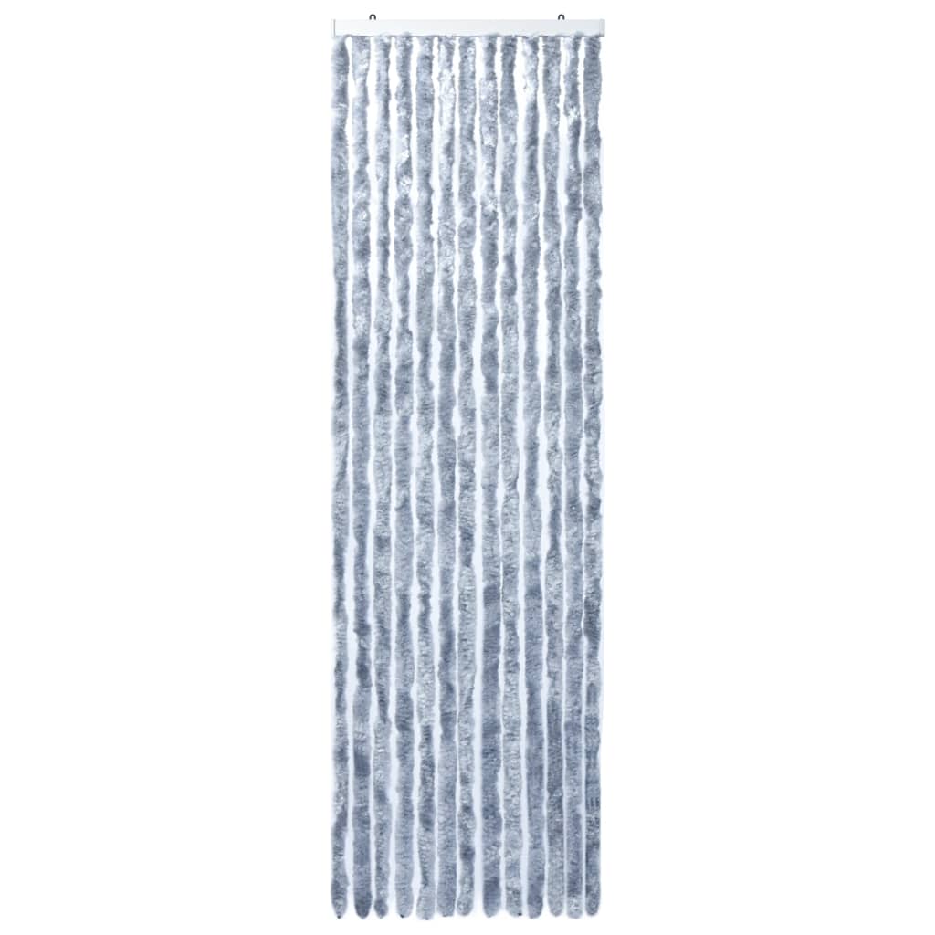 Hyönteisverho hopea 90x200 cm Chenille - Sisustajankoti.fi