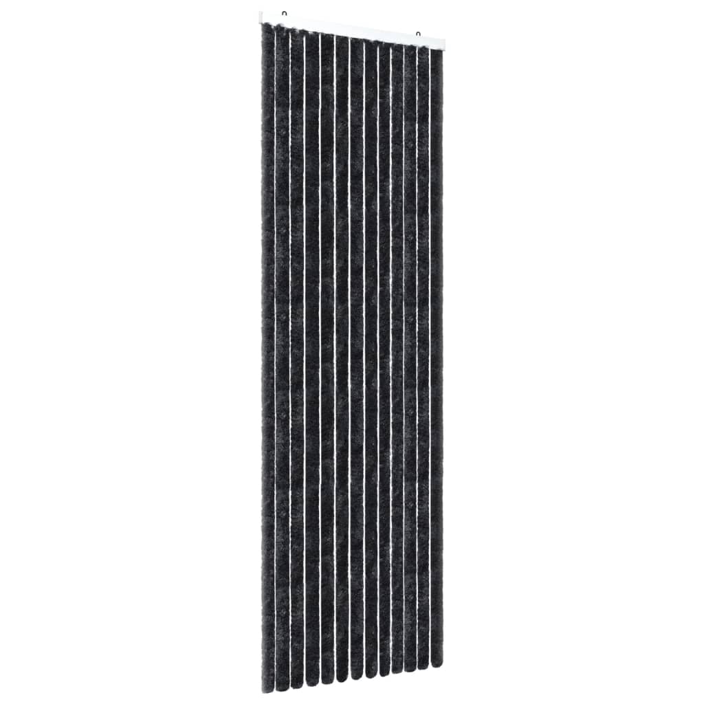 Hyönteisverho antrasiitti 56x200 cm Chenille - Sisustajankoti.fi