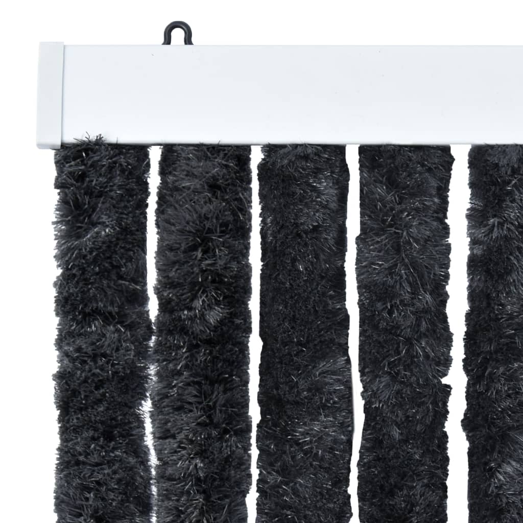 Hyönteisverho antrasiitti 56x200 cm Chenille - Sisustajankoti.fi