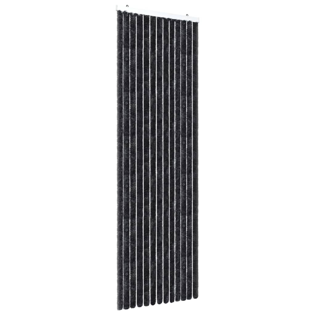 Hyönteisverho antrasiitti 90x200 cm Chenille - Sisustajankoti.fi