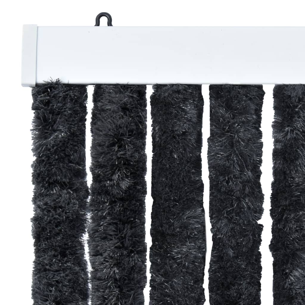 Hyönteisverho antrasiitti 90x200 cm Chenille - Sisustajankoti.fi