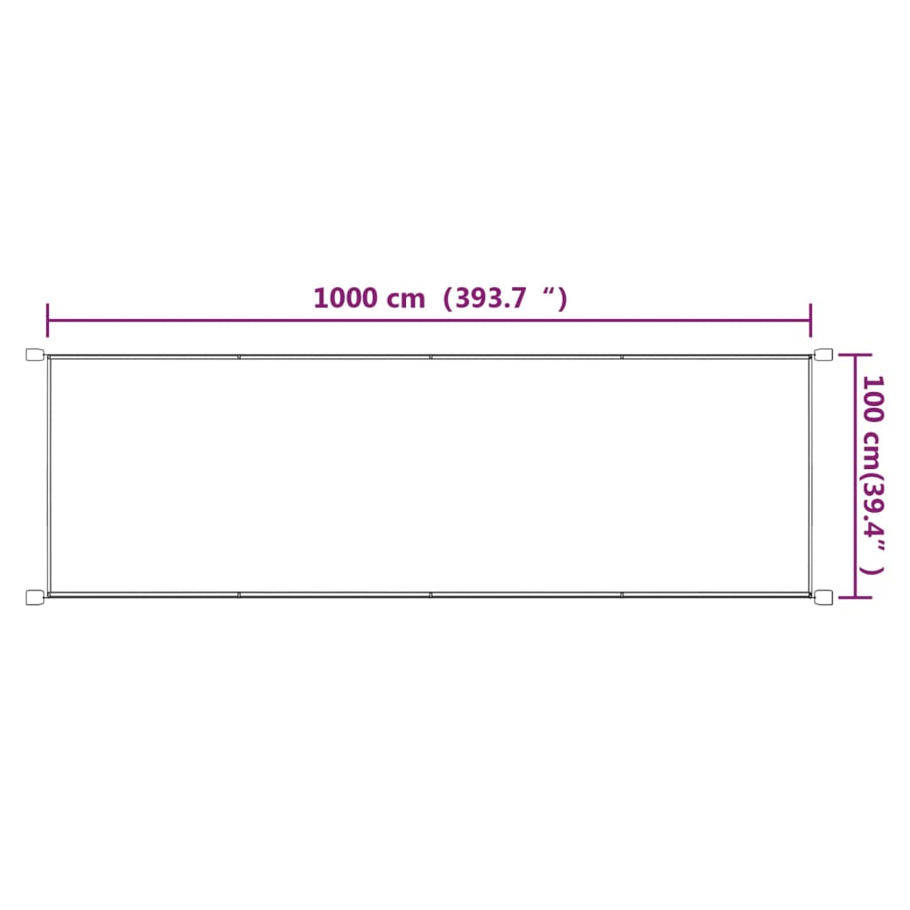 Pystymarkiisi taupe 100x1000 cm Oxford kangas - Sisustajankoti.fi