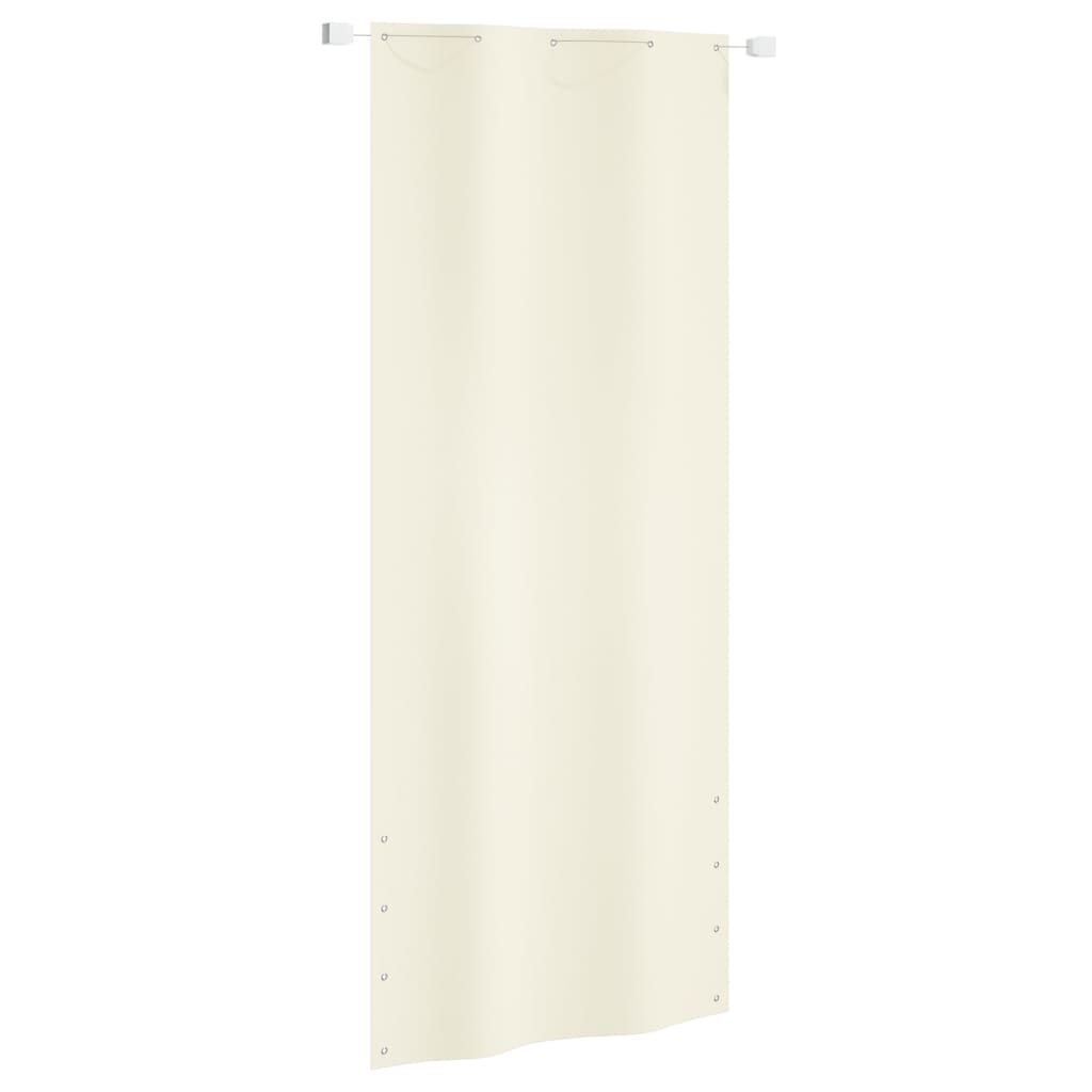 Parvekkeen suoja kerma 100x240 cm Oxford kangas - Sisustajankoti.fi