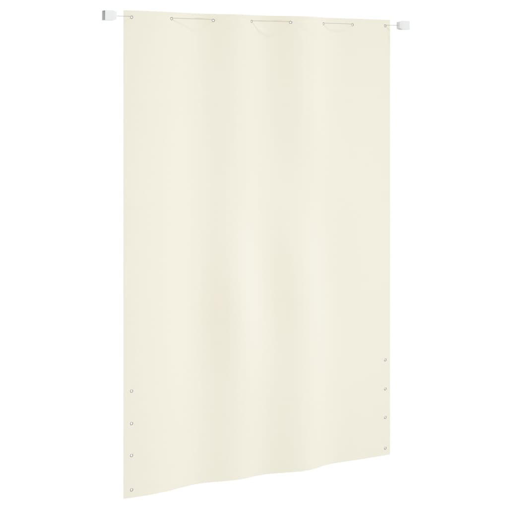Parvekkeen suoja kerma 160x240 cm Oxford kangas - Sisustajankoti.fi
