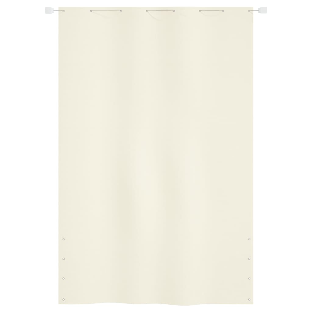 Parvekkeen suoja kerma 160x240 cm Oxford kangas - Sisustajankoti.fi
