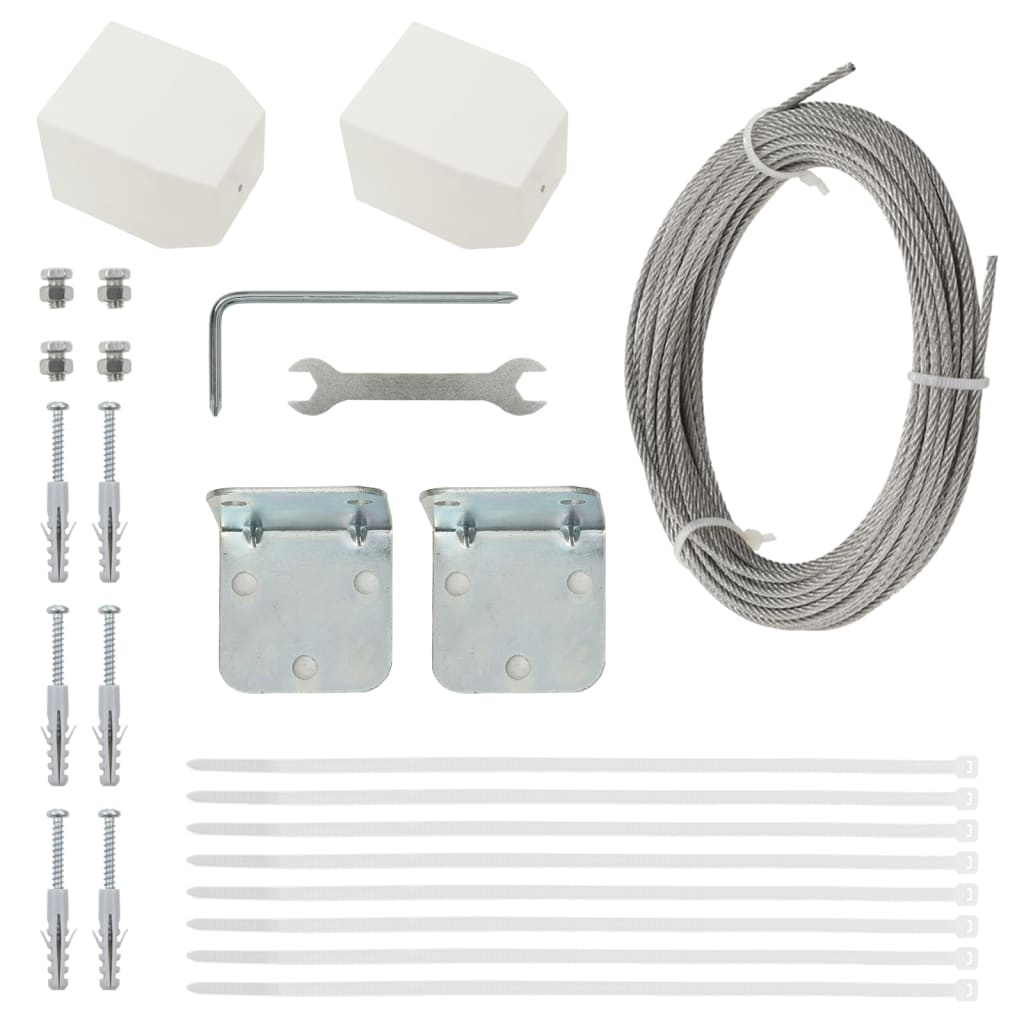 Parvekkeen suoja kerma 160x240 cm Oxford kangas - Sisustajankoti.fi