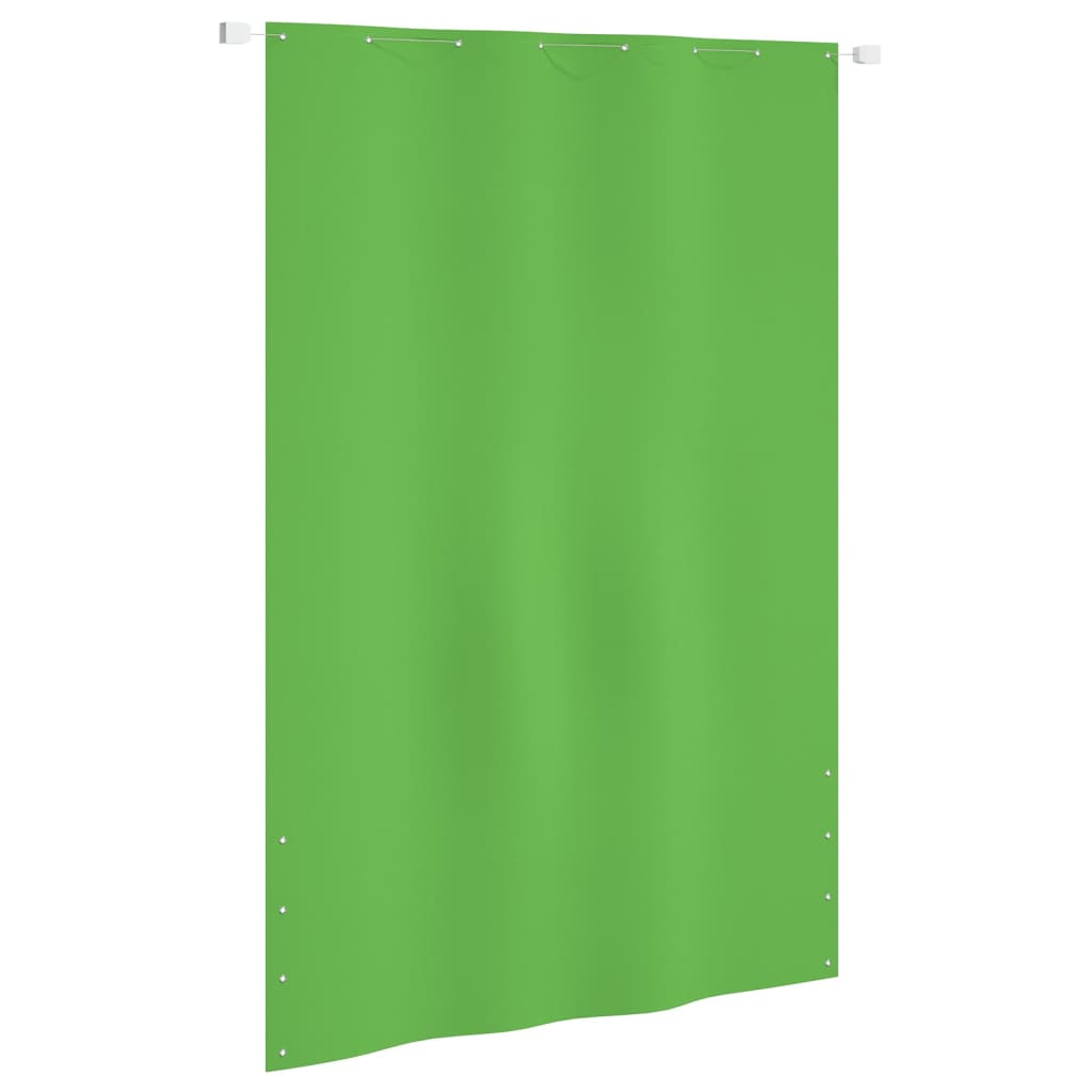 Parvekkeen suoja vaaleanvihreä 160x240 cm Oxford kangas - Sisustajankoti.fi