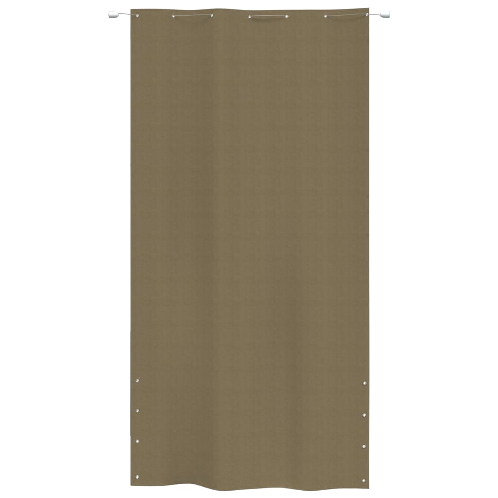 Parvekkeen suoja taupe 140x240 cm Oxford kangas - Sisustajankoti.fi