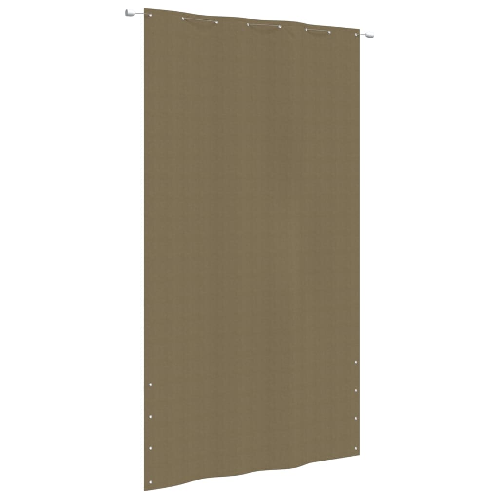 Parvekkeen suoja taupe 160x240 cm Oxford kangas - Sisustajankoti.fi