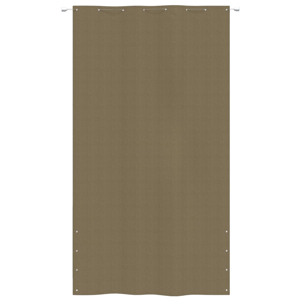 Parvekkeen suoja taupe 160x240 cm Oxford kangas - Sisustajankoti.fi