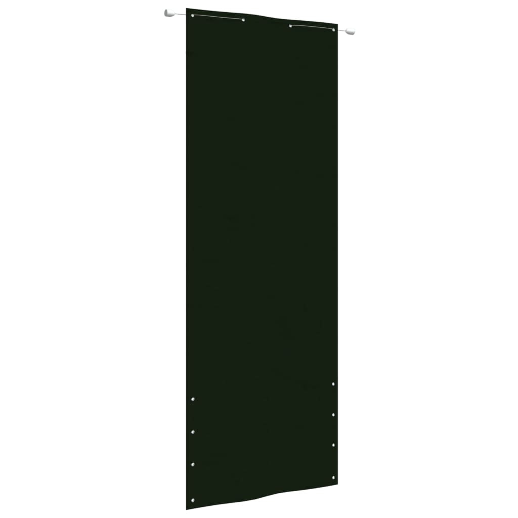 Parvekkeen suoja tummanvihreä 80x240 cm Oxford kangas - Sisustajankoti.fi