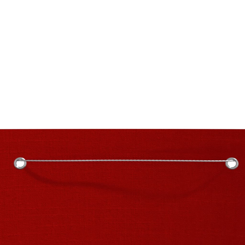 Parvekkeen suoja punainen 80x240 cm Oxford kangas - Sisustajankoti.fi